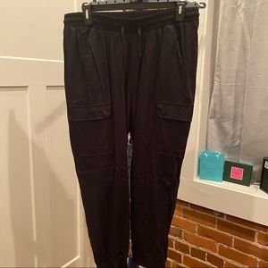 Black Soft Pants with Pockets